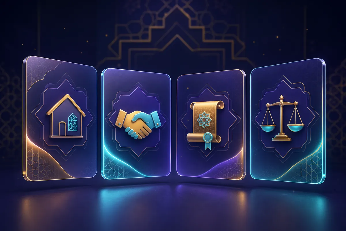 مفاهيم منتجات التمويل الإسلامي: تمويل المنازل والمشاركة والصكوك